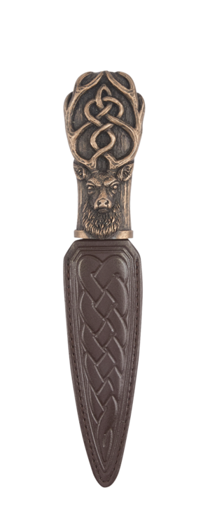 Bronze Stag Daywear Sgian Dubh