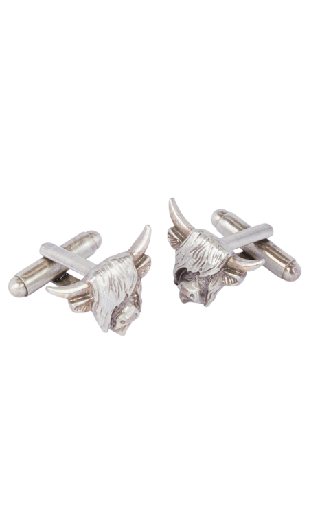 Highland Coo Cufflinks 