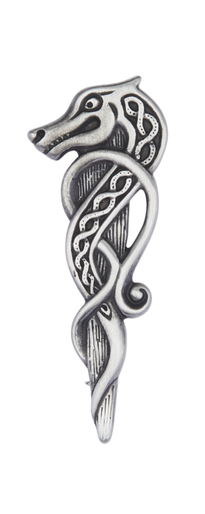 Celtic Beast Kilt Pin