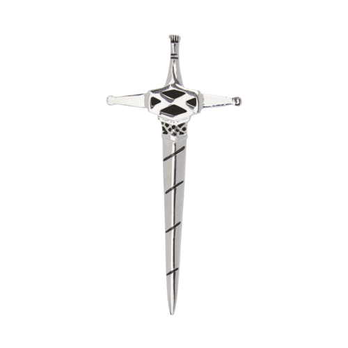 Scottish Saltire Kilt Pin