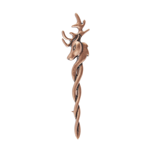 Stag Celtic Kilt Pin
