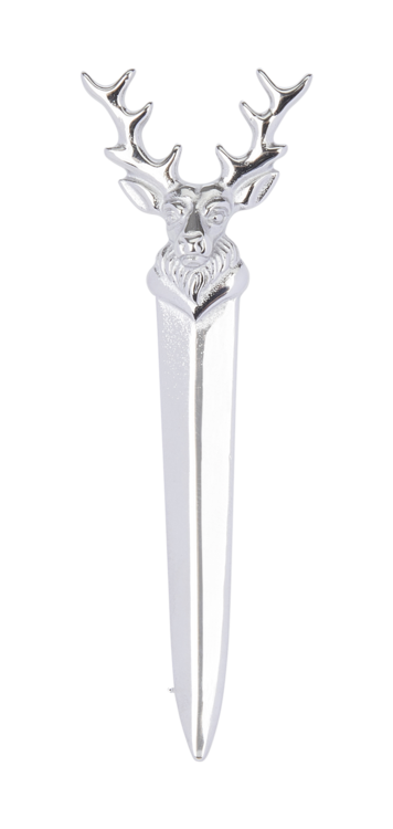 Stag Head Kilt Pin