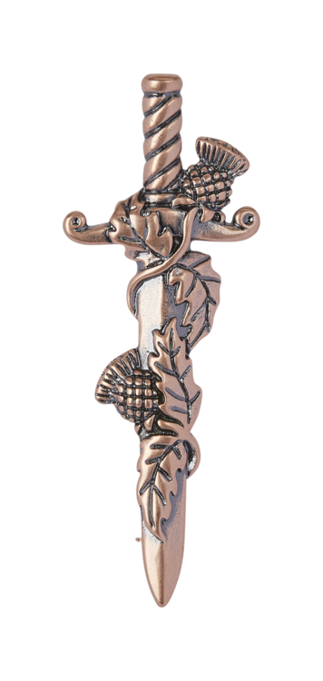Wild Thistles Kilt Pin