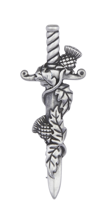 Wild Thistles Kilt Pin