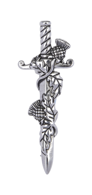 Wild Thistles Kilt Pin