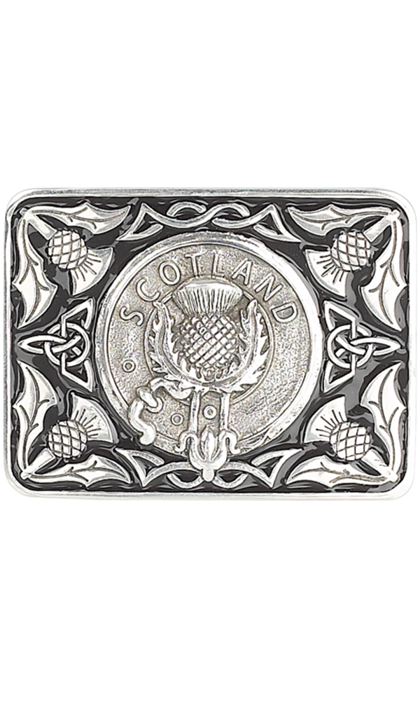 Scotland Enamel Belt Buckle Thumbnail