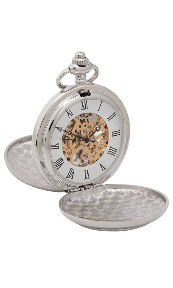Thistle & Stag Mechanical Pocket Watch Thumbnail