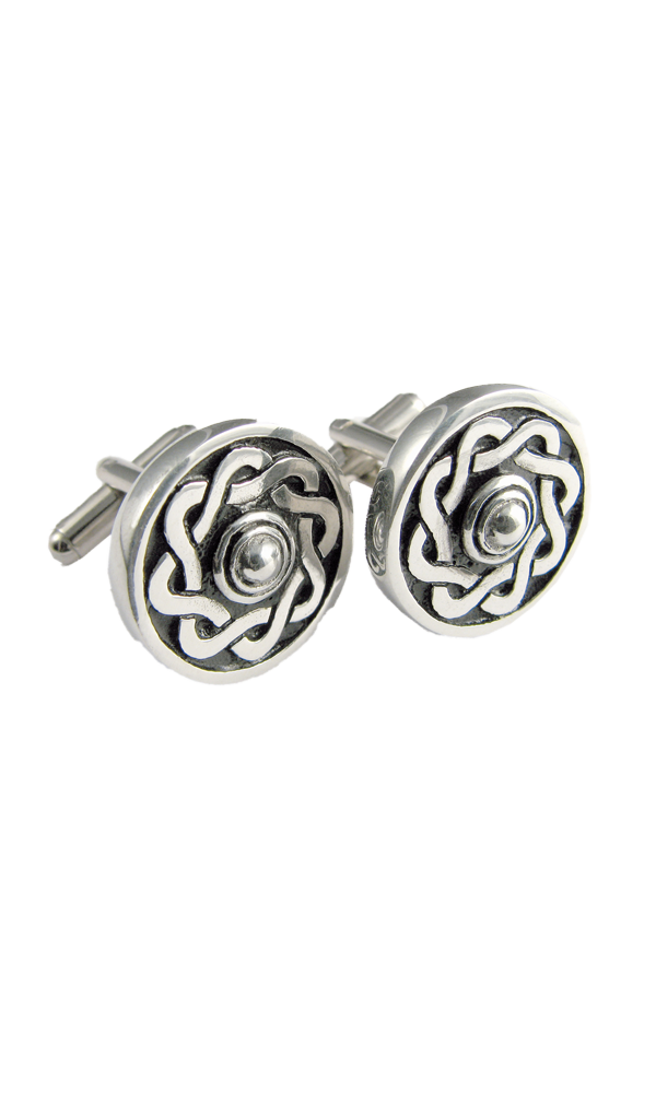 Celtic Targe Kilt Pin & Cufflink Set Thumbnail