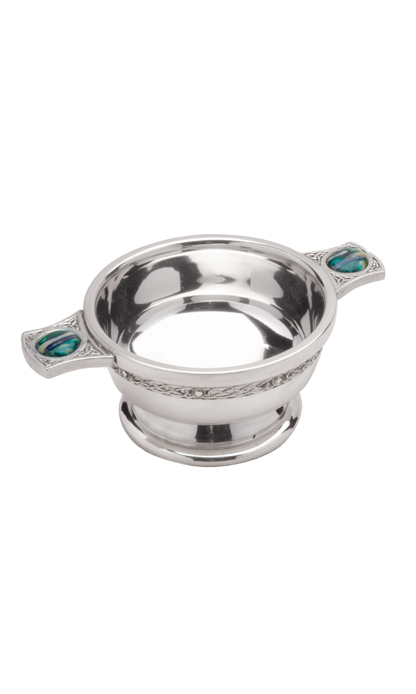 3" Heathergem Pewter Quaich Thumbnail