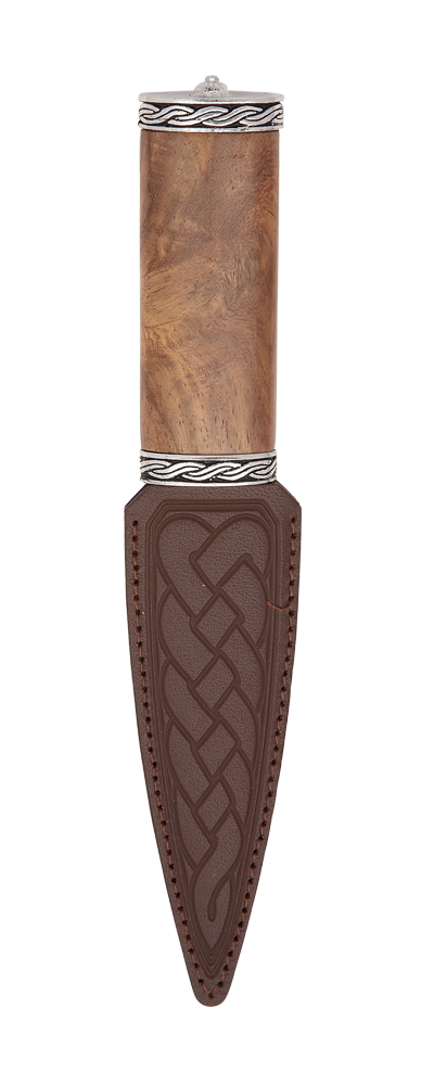 Torridon Red Shisham Sgian Dubh With Plain Top Thumbnail