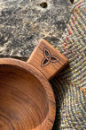 2.5" Celtic Wooden Quaich Thumbnail