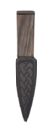 Bog Oak Arisaig Sgian Dubh Thumbnail