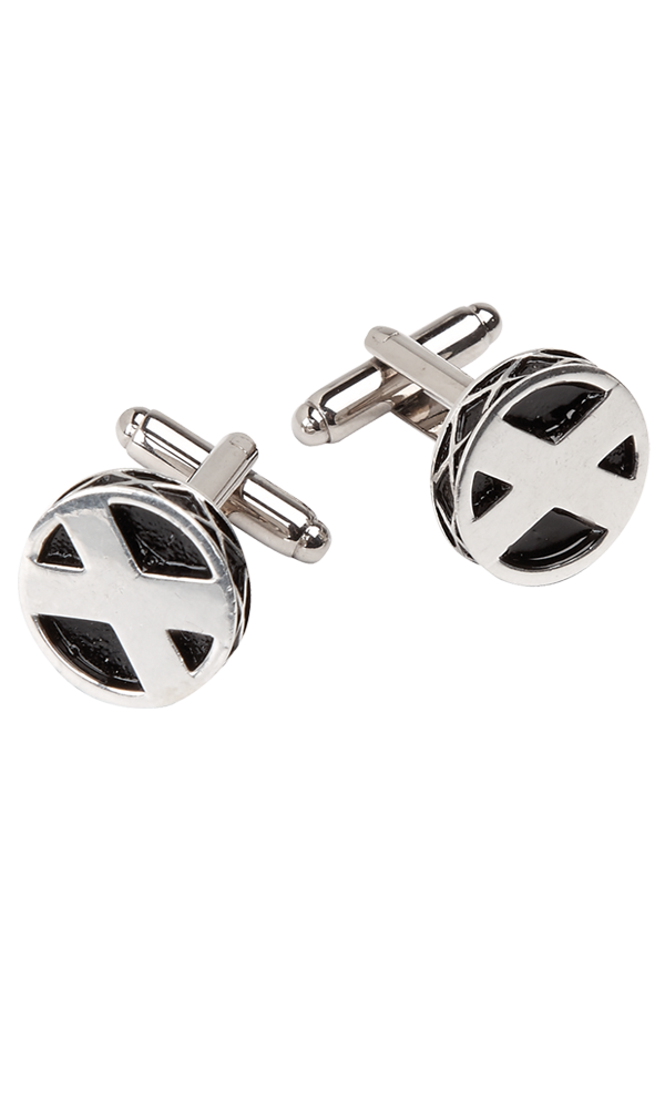 Saltire Round Cufflinks