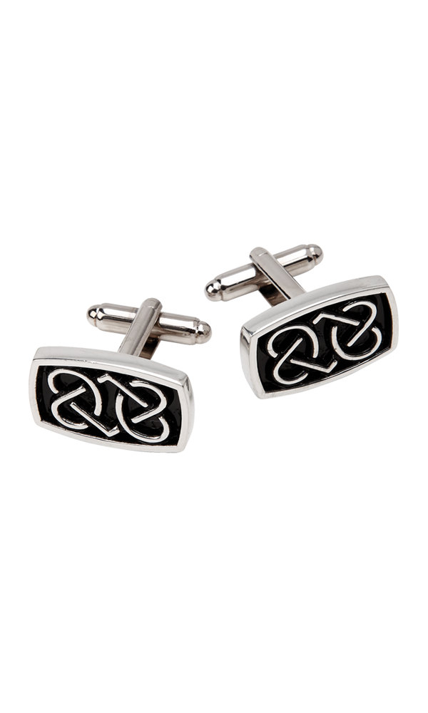 Rounded Celtic Cufflinks