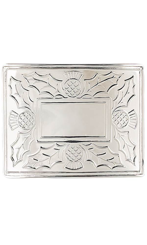 Thistle Belt Buckle