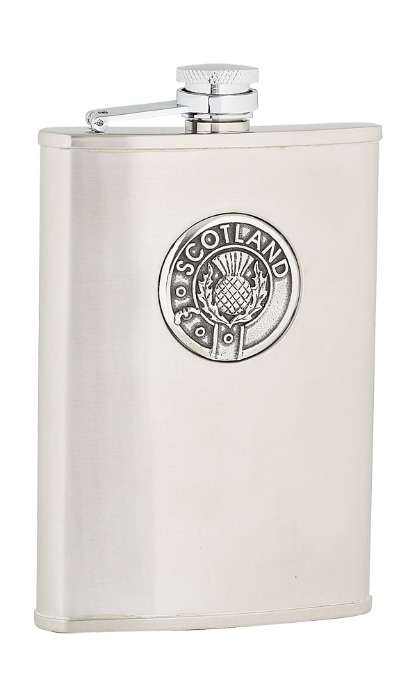 8oz Scotland Stainless Steel Flask