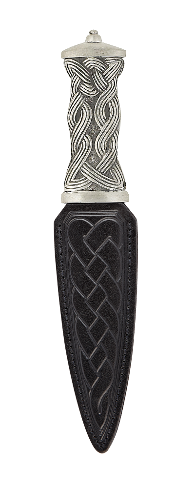 Earn Matt Pewter Dress Sgian Dubh 