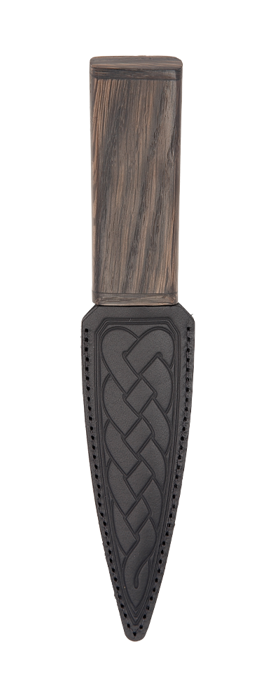 Bog Oak Arisaig Sgian Dubh