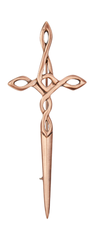 Celtic Knot Kilt Pin