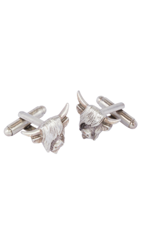 Highland Coo Cufflinks 