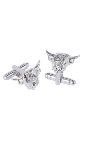 Highland Coo Cufflinks 