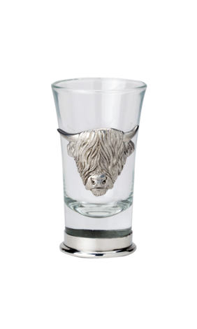 Highland Cow Shot Glass