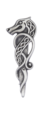 Celtic Beast Kilt Pin