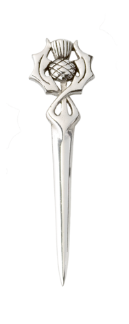 Scottish Thistle Kilt Pin
