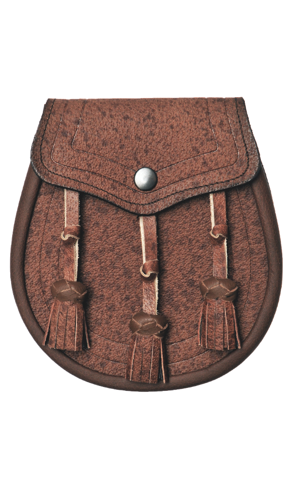 Tan leather best sale sporran